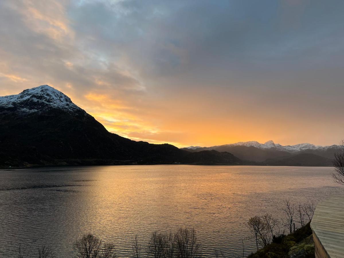Lofoten Glampingdome Myrland Exteriör bild