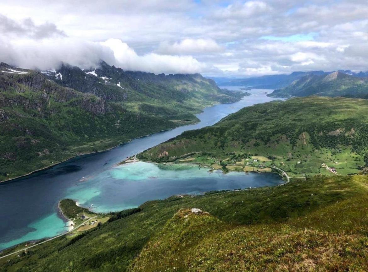 Lofoten Glampingdome Myrland Exteriör bild
