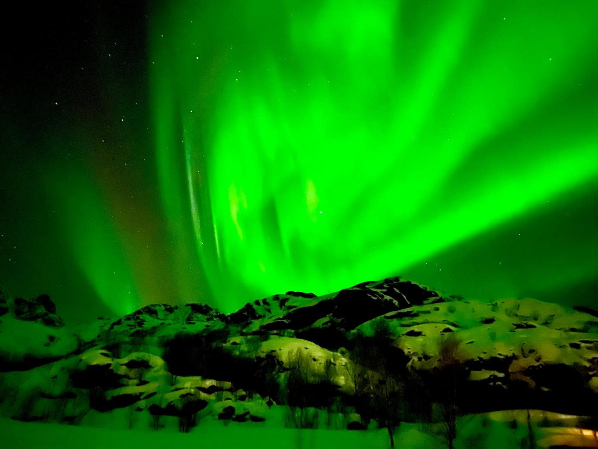 Lofoten Glampingdome Myrland Exteriör bild
