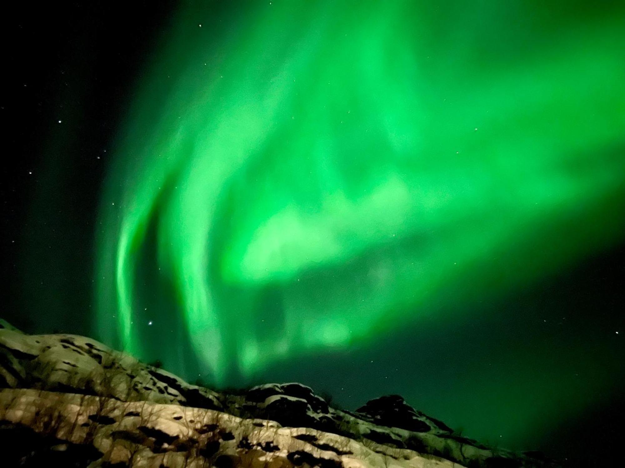 Lofoten Glampingdome Myrland Exteriör bild