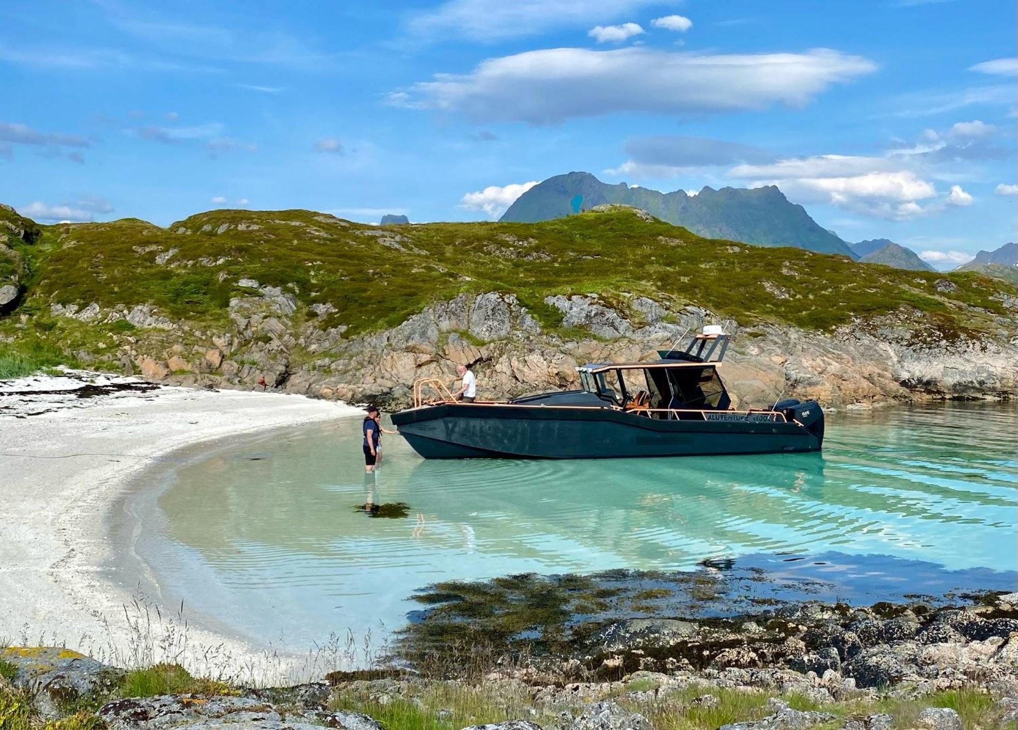 Lofoten Glampingdome Myrland Exteriör bild